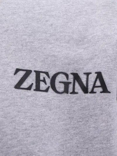 Shop Zegna Man #usetheexisting Man Grey Sweatshirts In Gray