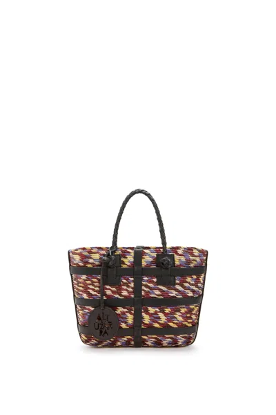 Shop Altuzarra 'watermill' Tote Mini In Confetti