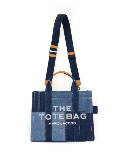 Shop Marc Jacobs The Medium Tote Denim Bag