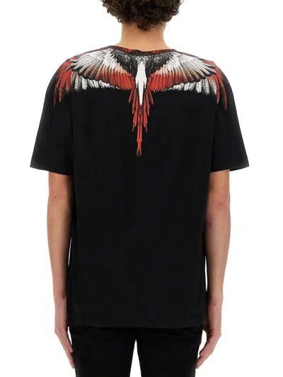 Shop Marcelo Burlon County Of Milan Wings T-shirt In Black