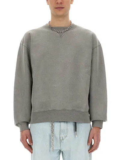Shop Our Legacy Cotton Sweatshirt In Grey