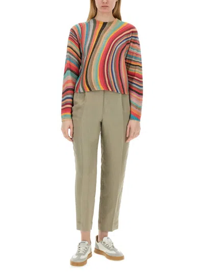 Shop Ps By Paul Smith Ps Paul Smith "swirl" Shirt In Multicolour