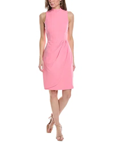 Shop Black Halo Naya Sheath Dress In Pink
