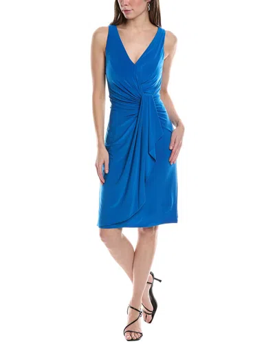 Shop Adrianna Papell Sheath Dress In Blue