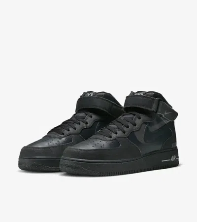 Shop Nike Air Force 1 Mid '07 Halloween Dq7666-001 Men's Off Noir/black Sneakers Jn93