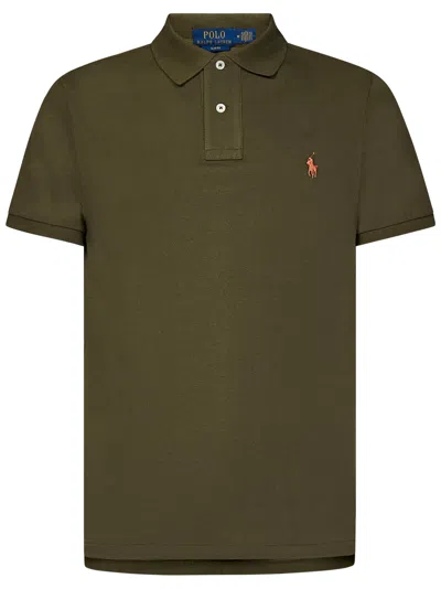 Shop Polo Ralph Lauren Polo Shirt In Verde