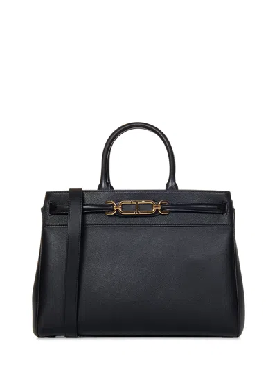 Shop Tom Ford Whitney Large Tote In Nero