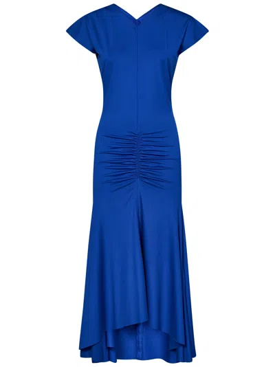 Shop Victoria Beckham Dress In Blu