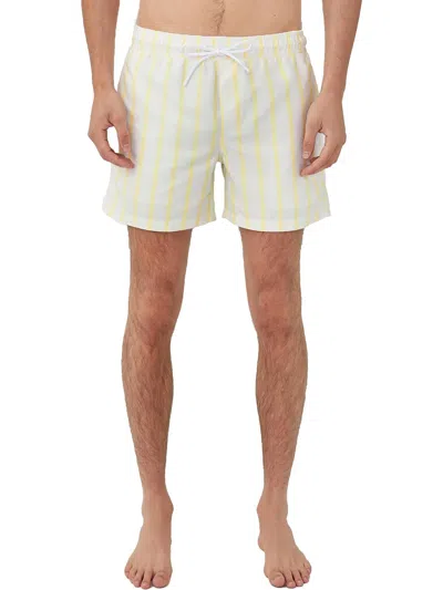 Shop Cotton On Mens Drawstring Board Shorts Swim Trunks In Multi