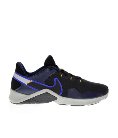 Shop Nike Legend Essential 2 Cq9356-034 Men's Black/blue/gray Training Shoes Cg665