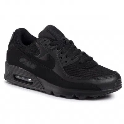Shop Nike Air Max 90 Cn8490-003 Men Triple Black Low Top Running Sneaker Shoes Hhh138