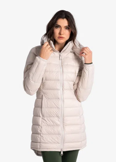 Shop Lole Claudia Down Jacket In Abalone
