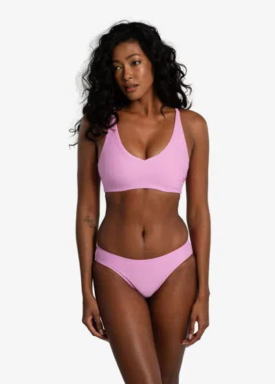 Shop Lole Riviere Bikini Top In Crocus