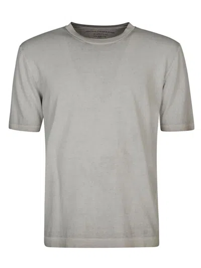 Shop Original Vintage Cotton T-shirt In Grey