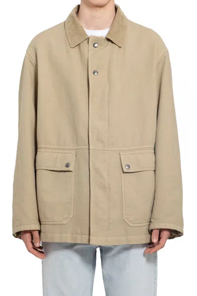 Shop The Row Jackets In Beige