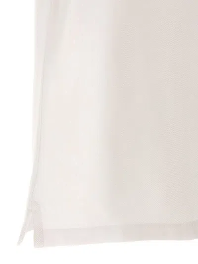 Shop Ami Alexandre Mattiussi Ami Paris 'ami De Coeur' Polo Shirt In White