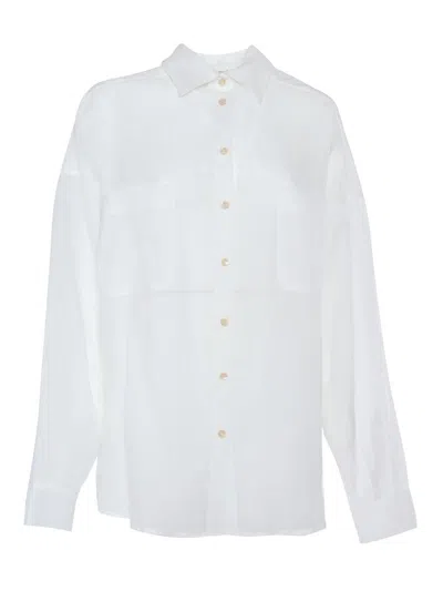 Shop Ballantyne Shirt In White