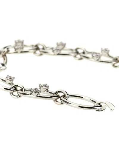 Shop Panconesi 'diamanti' Bracelet In Silver