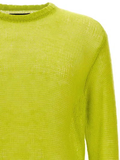 Shop Stussy Stüssy Loose Sweater In Yellow