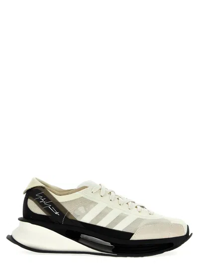 Shop Y-3 Adidas 's-gendo Run' Sneakers In White/black