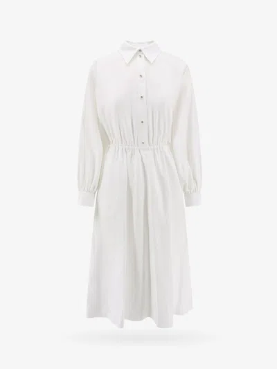Shop Gucci Dress In White