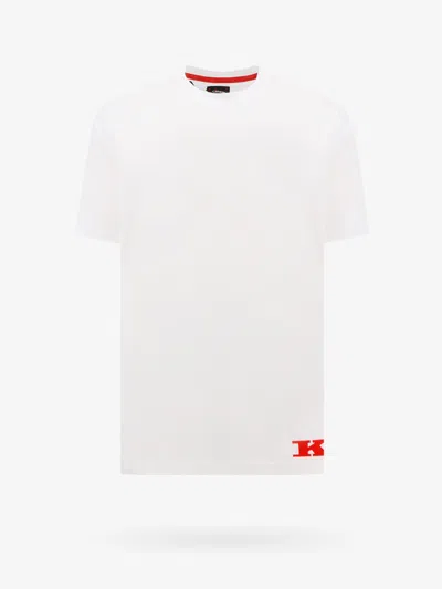 Shop Kiton Ciro Paone T-shirt In White