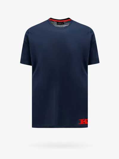 Shop Kiton Ciro Paone T-shirt In Blue