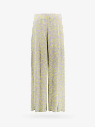 Shop Dries Van Noten Trouser In Grey