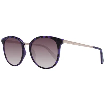 Shop Guess Purple Unisex Sunglasses