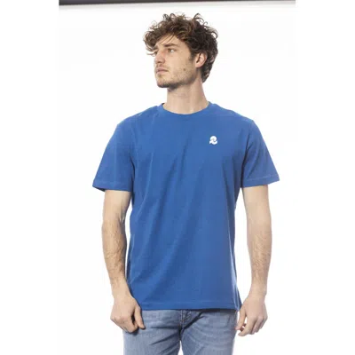Shop Invicta Blue Cotton T-shirt