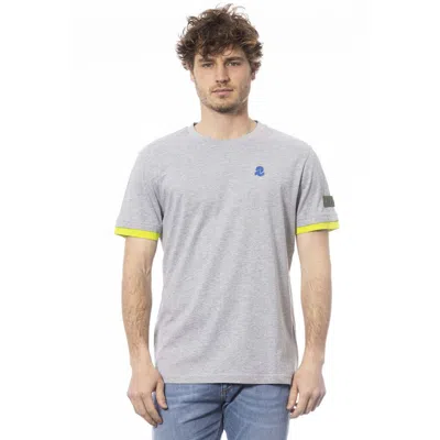 Shop Invicta Gray Cotton T-shirt