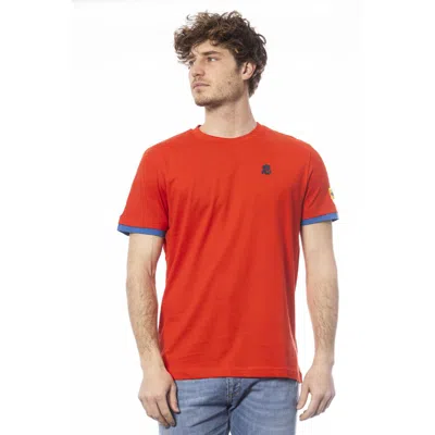 Shop Invicta Red Cotton T-shirt