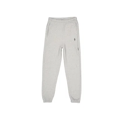 Shop Marcelo Burlon County Of Milan Marcelo Burlon Cotton Sweatpants In Gray