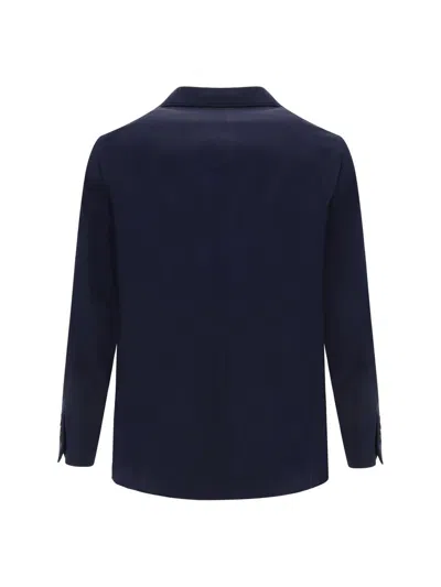 Shop Brunello Cucinelli Blazers E Vests In Blue Navy