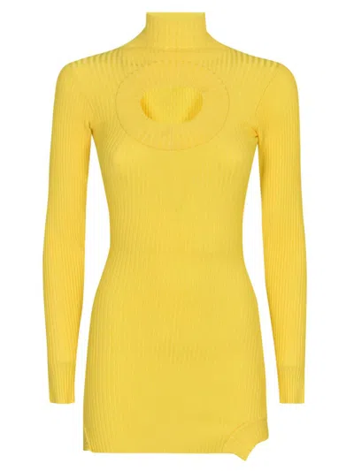Shop David Koma Dresses Yellow