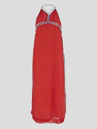 Shop Des_phemmes Des Phemmes Dress In Red