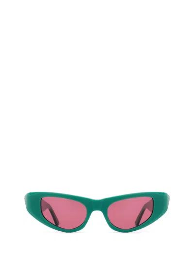 Shop Marni Sunglasses In Green