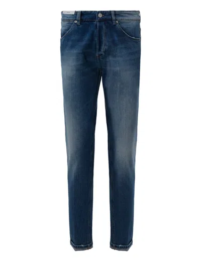 Shop Pantaloni Torino Pants In Lav. Mk11 Denim