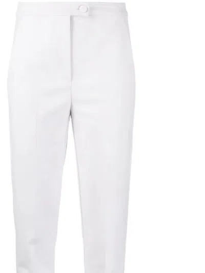 Shop Patrizia Pepe Trousers In Eldorado White