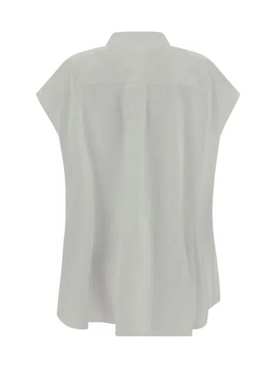 Shop Sacai Shirts In Off White