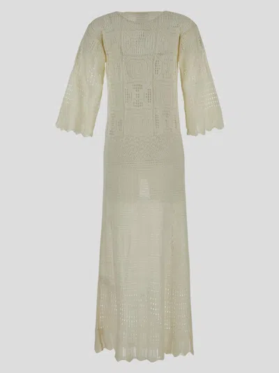 Shop Semicouture Dresses In White