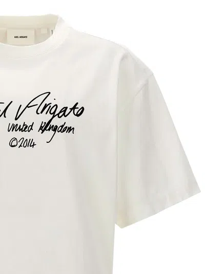 Shop Axel Arigato 'essential' T-shirt In White