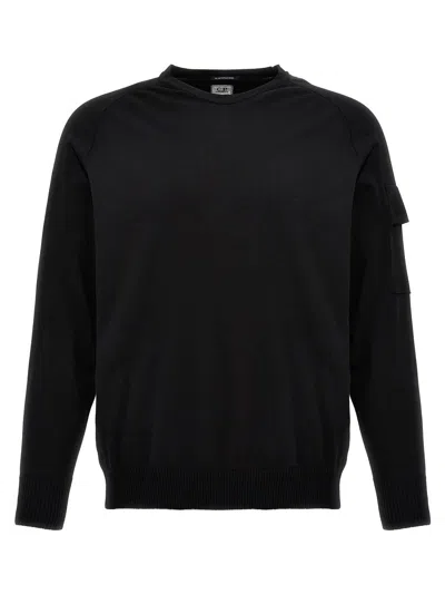 Shop C.p. Company 'the Metropolis Series' Sweater In Black