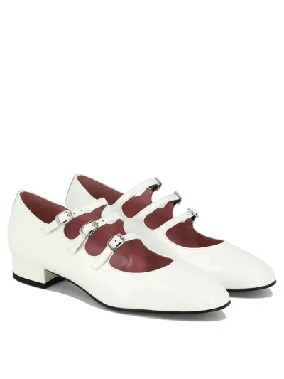Shop Carel Paris Ariana Mary Jane Shoes In White