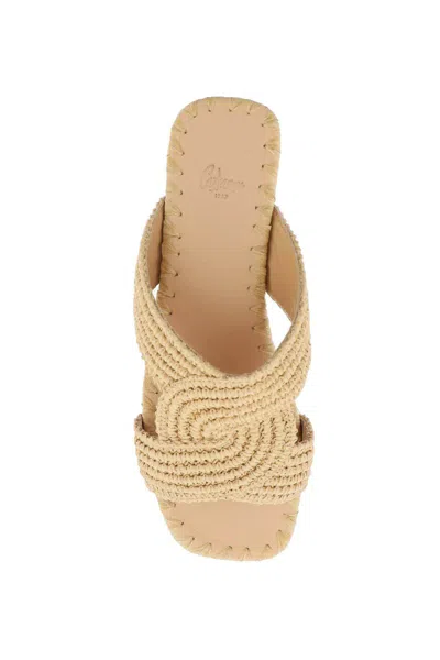 Shop Castaã±er Castaner Prado Slide Sand In Beige