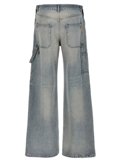 Shop Courrèges Pants In Blue