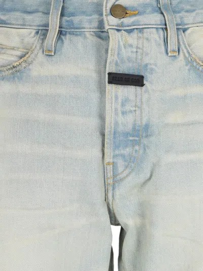 Shop Fear Of God Jeans In Blue