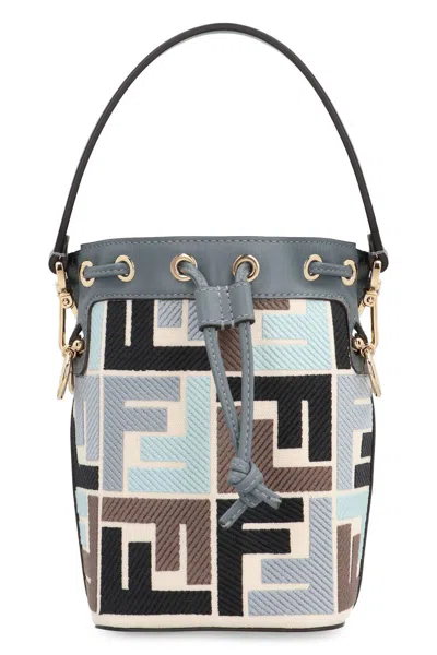 Shop Fendi Handbags In Multicolor