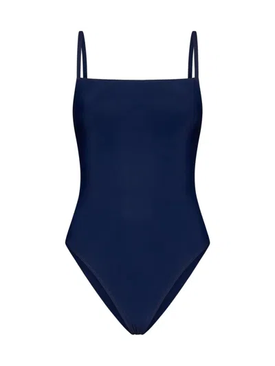 Shop Lido Tre One-piece Swimsuit In Blue