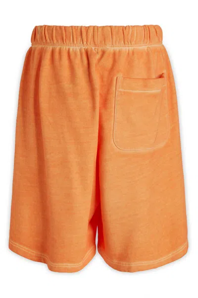 Shop Marcelo Burlon County Of Milan Marcelo Burlon Shorts In Orange